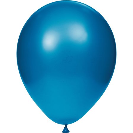 CREATIVE CONVERTING Cobalt Blue Latex Balloons, 12", 180PK 041327